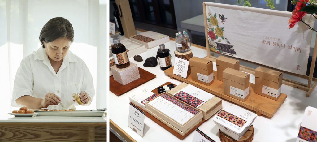 대한민국 떡 명장 오숙경 대표의 손에서 피어난 한국 디저트